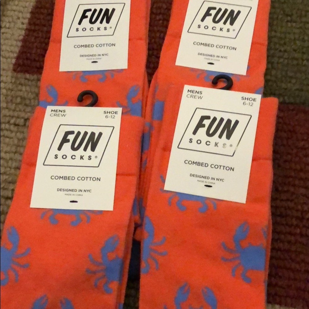 Fun socks four pairs